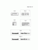 Kawasaki Motoren FA210V - AS02 bis FH641V - DS24 FH541V-AS44 - Kawasaki FH541V 4-Stroke Engine Listas de piezas de repuesto y dibujos LABEL