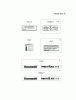 Kawasaki Motoren FA210V - AS02 bis FH641V - DS24 FH541V-BS45 - Kawasaki FH541V 4-Stroke Engine Listas de piezas de repuesto y dibujos LABEL