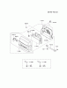 Kawasaki Motoren FA210V - AS02 bis FH641V - DS24 FH580V-AS11 - Kawasaki FH580V 4-Stroke Engine Listas de piezas de repuesto y dibujos AIR-FILTER/MUFFLER