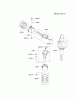 Kawasaki Motoren FA210V - AS02 bis FH641V - DS24 FH580V-AS11 - Kawasaki FH580V 4-Stroke Engine Listas de piezas de repuesto y dibujos PISTON/CRANKSHAFT