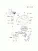 Kawasaki Motoren FA210V - AS02 bis FH641V - DS24 FH580V-BS11 - Kawasaki FH580V 4-Stroke Engine Listas de piezas de repuesto y dibujos COOLING-EQUIPMENT