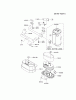 Kawasaki Motoren FA210V - AS02 bis FH641V - DS24 FH580V-AS22 - Kawasaki FH580V 4-Stroke Engine Listas de piezas de repuesto y dibujos AIR-FILTER/MUFFLER