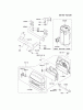 Kawasaki Motoren FA210V - AS02 bis FH641V - DS24 FH580V-CS17 - Kawasaki FH580V 4-Stroke Engine Listas de piezas de repuesto y dibujos AIR-FILTER/MUFFLER