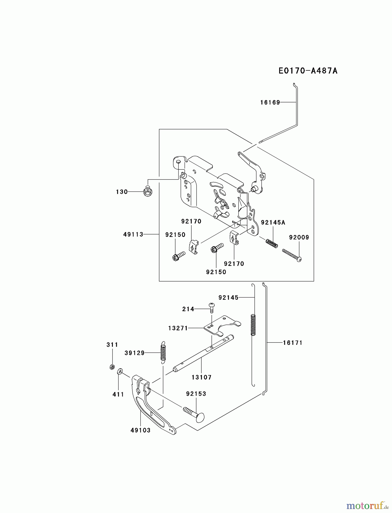  Kawasaki Motoren Motoren Vertikal FA210V - AS02 bis FH641V - DS24 FH381V-CS25 - Kawasaki FH381V 4-Stroke Engine CONTROL-EQUIPMENT