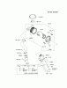 Kawasaki Motoren FA210V - AS02 bis FH641V - DS24 FH580V-BS35 - Kawasaki FH580V 4-Stroke Engine Listas de piezas de repuesto y dibujos AIR-FILTER/MUFFLER