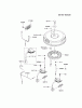 Kawasaki Motoren FA210V - AS02 bis FH641V - DS24 FH580V-CS35 - Kawasaki FH580V 4-Stroke Engine Listas de piezas de repuesto y dibujos ELECTRIC-EQUIPMENT