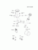 Kawasaki Motoren FA210V - AS02 bis FH641V - DS24 FH580V-BS36 - Kawasaki FH580V 4-Stroke Engine Listas de piezas de repuesto y dibujos LUBRICATION-EQUIPMENT