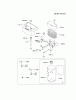 Kawasaki Motoren FA210V - AS02 bis FH641V - DS24 FH601V-AS08 - Kawasaki FH601V 4-Stroke Engine Listas de piezas de repuesto y dibujos AIR-FILTER/MUFFLER