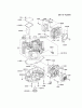 Kawasaki Motoren FA210V - AS02 bis FH641V - DS24 FH641V-CS18 - Kawasaki FH641V 4-Stroke Engine Listas de piezas de repuesto y dibujos CYLINDER/CRANKCASE