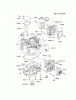 Kawasaki Motoren FA210V - AS02 bis FH641V - DS24 FH601V-DS14 - Kawasaki FH601V 4-Stroke Engine Listas de piezas de repuesto y dibujos CYLINDER/CRANKCASE