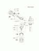 Kawasaki Motoren FH641V - DS25 bis FS481V - BS13 FH641V-FS01 - Kawasaki FH641V 4-Stroke Engine Listas de piezas de repuesto y dibujos PISTON/CRANKSHAFT