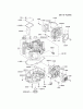 Kawasaki Motoren FH641V - DS25 bis FS481V - BS13 FH680V-AS26 - Kawasaki FH680V 4-Stroke Engine Listas de piezas de repuesto y dibujos CYLINDER/CRANKCASE