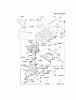 Kawasaki Motoren FA210V - AS02 bis FH641V - DS24 FH641V-AS12 - Kawasaki FH641V 4-Stroke Engine Listas de piezas de repuesto y dibujos CARBURETOR #1
