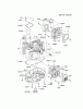 Kawasaki Motoren FA210V - AS02 bis FH641V - DS24 FH641V-DS17 - Kawasaki FH641V 4-Stroke Engine Listas de piezas de repuesto y dibujos CYLINDER/CRANKCASE