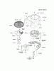 Kawasaki Motoren FH641V - DS25 bis FS481V - BS13 FH641V-FS22 - Kawasaki FH641V 4-Stroke Engine Listas de piezas de repuesto y dibujos COOLING-EQUIPMENT