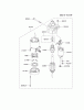 Kawasaki Motoren FH641V - DS25 bis FS481V - BS13 FH641V-ES27 - Kawasaki FH641V 4-Stroke Engine Listas de piezas de repuesto y dibujos STARTER