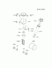 Kawasaki Motoren FH641V - DS25 bis FS481V - BS13 FH661V-BS05 - Kawasaki FH661V 4-Stroke Engine Listas de piezas de repuesto y dibujos LUBRICATION-EQUIPMENT