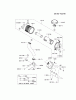Kawasaki Motoren FH641V - DS25 bis FS481V - BS13 FH680V-AS38 - Kawasaki FH680V 4-Stroke Engine Listas de piezas de repuesto y dibujos AIR-FILTER/MUFFLER