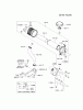 Kawasaki Motoren FH641V - DS25 bis FS481V - BS13 FH680V-BS28 - Kawasaki FH680V 4-Stroke Engine Listas de piezas de repuesto y dibujos AIR-FILTER/MUFFLER