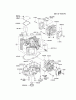 Kawasaki Motoren FH641V - DS25 bis FS481V - BS13 FH680V-DS25 - Kawasaki FH680V 4-Stroke Engine Listas de piezas de repuesto y dibujos CYLINDER/CRANKCASE