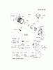 Kawasaki Motoren FH641V - DS25 bis FS481V - BS13 FH680V-DS21 - Kawasaki FH680V 4-Stroke Engine Listas de piezas de repuesto y dibujos AIR-FILTER/MUFFLER