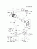 Kawasaki Motoren FH641V - DS25 bis FS481V - BS13 FH680V-ES32 - Kawasaki FH680V 4-Stroke Engine Listas de piezas de repuesto y dibujos AIR-FILTER/MUFFLER