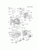Kawasaki Motoren FH641V - DS25 bis FS481V - BS13 FH680V-HS07 - Kawasaki FH680V 4-Stroke Engine Listas de piezas de repuesto y dibujos CYLINDER/CRANKCASE