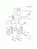 Kawasaki Motoren FH641V - DS25 bis FS481V - BS13 FH721V-CS09 - Kawasaki FH721V 4-Stroke Engine Listas de piezas de repuesto y dibujos LUBRICATION-EQUIPMENT