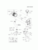 Kawasaki Motoren FH641V - DS25 bis FS481V - BS13 FH721V-CS20 - Kawasaki FH721V 4-Stroke Engine Listas de piezas de repuesto y dibujos AIR-FILTER/MUFFLER