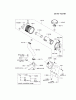 Kawasaki Motoren FH641V - DS25 bis FS481V - BS13 FH721V-ES25 - Kawasaki FH721V 4-Stroke Engine Listas de piezas de repuesto y dibujos AIR-FILTER/MUFFLER