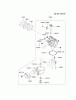 Kawasaki Motoren FH641V - DS25 bis FS481V - BS13 FJ180V-AM11 - Kawasaki FJ180V 4-Stroke Engine Listas de piezas de repuesto y dibujos CARBURETOR