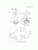 Kawasaki Motoren FD750D-BS01 - Kawasaki FD750D 4-Stroke Engine Listas de piezas de repuesto y dibujos AIR-FILTER/MUFFLER