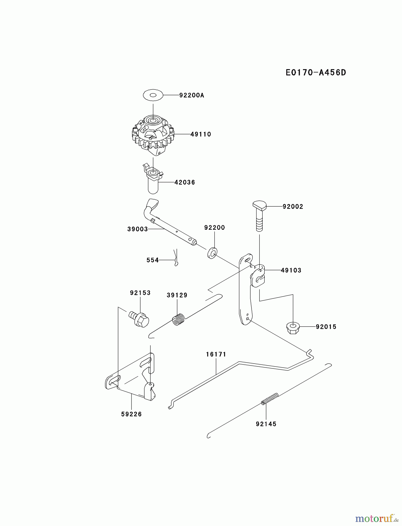  Kawasaki Motoren Motoren Vertikal FH641V - DS25 bis FS481V - BS13 FJ180V-AS27 - Kawasaki FJ180V 4-Stroke Engine CONTROL-EQUIPMENT