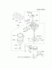 Kawasaki Motoren FH641V - DS25 bis FS481V - BS13 FJ180V-BM00 - Kawasaki FJ180V 4-Stroke Engine Listas de piezas de repuesto y dibujos CARBURETOR