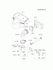 Kawasaki Motoren FH641V - DS25 bis FS481V - BS13 FR600V-AS11 - Kawasaki FR600V 4-Stroke Engine Listas de piezas de repuesto y dibujos AIR-FILTER/MUFFLER