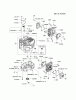 Kawasaki Motoren FH641V - DS25 bis FS481V - BS13 FR651V-AS09 - Kawasaki FR651V 4-Stroke Engine Listas de piezas de repuesto y dibujos CYLINDER/CRANKCASE #1
