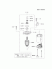 Kawasaki Motoren FH641V - DS25 bis FS481V - BS13 FR691V-BS14 - Kawasaki FR691V 4-Stroke Engine Listas de piezas de repuesto y dibujos STARTER(?R691VB19464)