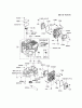 Kawasaki Motoren FH641V - DS25 bis FS481V - BS13 FR691V-DS06 - Kawasaki FR691V 4-Stroke Engine Listas de piezas de repuesto y dibujos CYLINDER/CRANKCASE #1