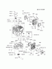 Kawasaki Motoren FH641V - DS25 bis FS481V - BS13 FR691V-CS07 - Kawasaki FR691V 4-Stroke Engine Listas de piezas de repuesto y dibujos CYLINDER/CRANKCASE #1