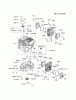 Kawasaki Motoren FH641V - DS25 bis FS481V - BS13 FR691V-DS12 - Kawasaki FR691V 4-Stroke Engine Listas de piezas de repuesto y dibujos CYLINDER/CRANKCASE #1