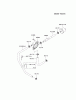 Kawasaki Motoren FH641V - DS25 bis FS481V - BS13 FS481V-AS13 - Kawasaki FS481V 4-Stroke Engine Listas de piezas de repuesto y dibujos FUEL-TANK/FUEL-VALVE