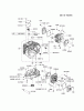 Kawasaki Motoren FH641V - DS25 bis FS481V - BS13 FS481V-AS19 - Kawasaki FS481V 4-Stroke Engine Listas de piezas de repuesto y dibujos CYLINDER/CRANKCASE #1