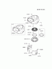 Kawasaki Motoren FH641V - DS25 bis FS481V - BS13 FS481V-AS21 - Kawasaki FS481V 4-Stroke Engine Listas de piezas de repuesto y dibujos COOLING-EQUIPMENT