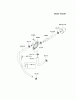 Kawasaki Motoren FH641V - DS25 bis FS481V - BS13 FS481V-AS26 - Kawasaki FS481V 4-Stroke Engine Listas de piezas de repuesto y dibujos FUEL-TANK/FUEL-VALVE