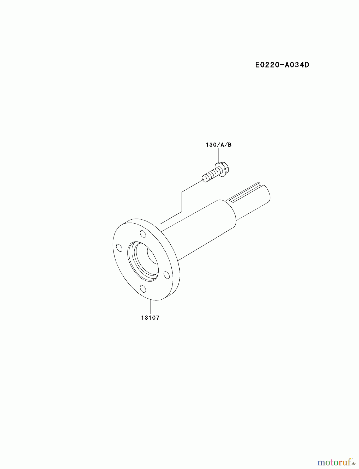  Kawasaki Motoren Motoren, Horizontal FH770D-DS05 - Kawasaki FH770D 4-Stroke Engine P.T.O-EQUIPMENT