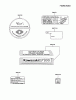 Kawasaki Motoren FZ400D-ES00 - Kawasaki FZ400D 4-Stroke Engine Listas de piezas de repuesto y dibujos LABEL