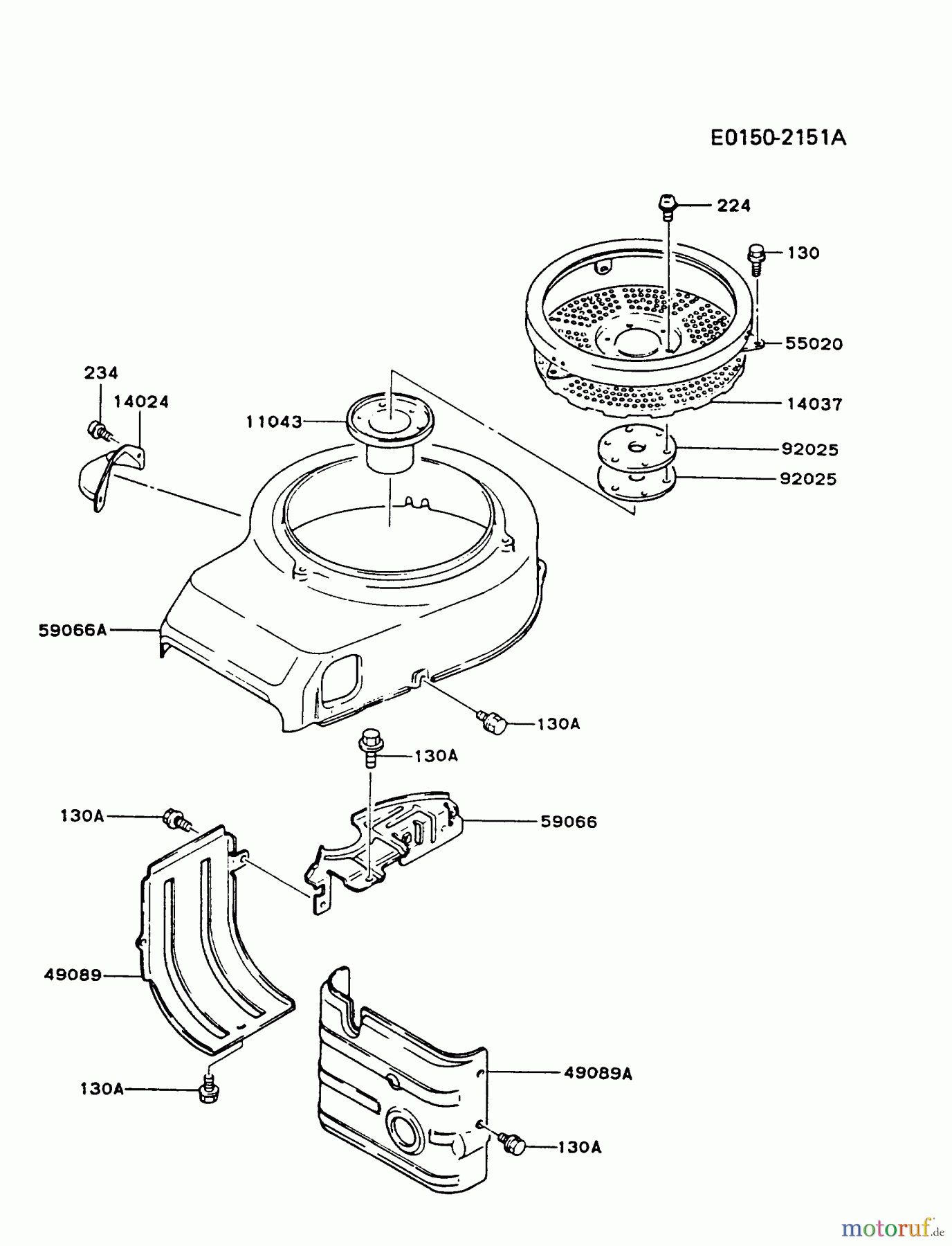  Kawasaki Motoren Motoren Vertikal FA210V - AS02 bis FH641V - DS24 FB460V-BS22 - Kawasaki FB460V 4-Stroke Engine COOLING-EQUIPMENT