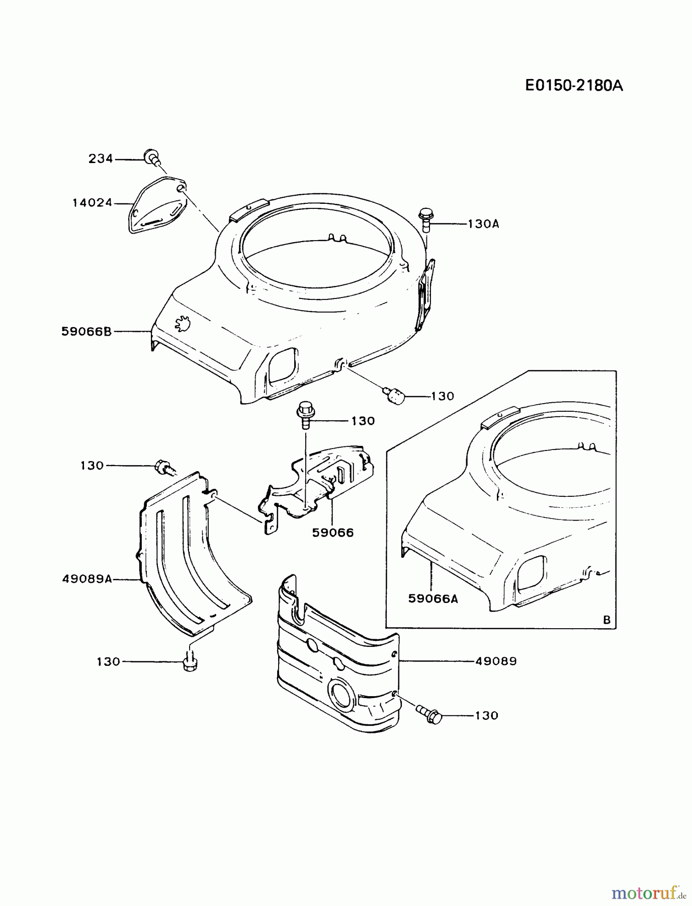  Kawasaki Motoren Motoren Vertikal FA210V - AS02 bis FH641V - DS24 FB460V-AS28 - Kawasaki FB460V 4-Stroke Engine COOLING-EQUIPMENT