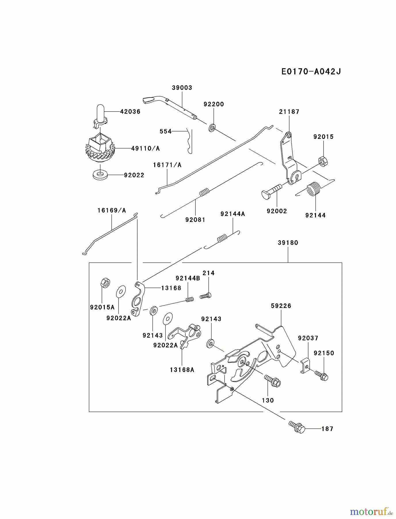  Kawasaki Motoren Motoren Vertikal FA210V - AS02 bis FH641V - DS24 FC150V-ES14 - Kawasaki FC150V 4-Stroke Engine CONTROL-EQUIPMENT