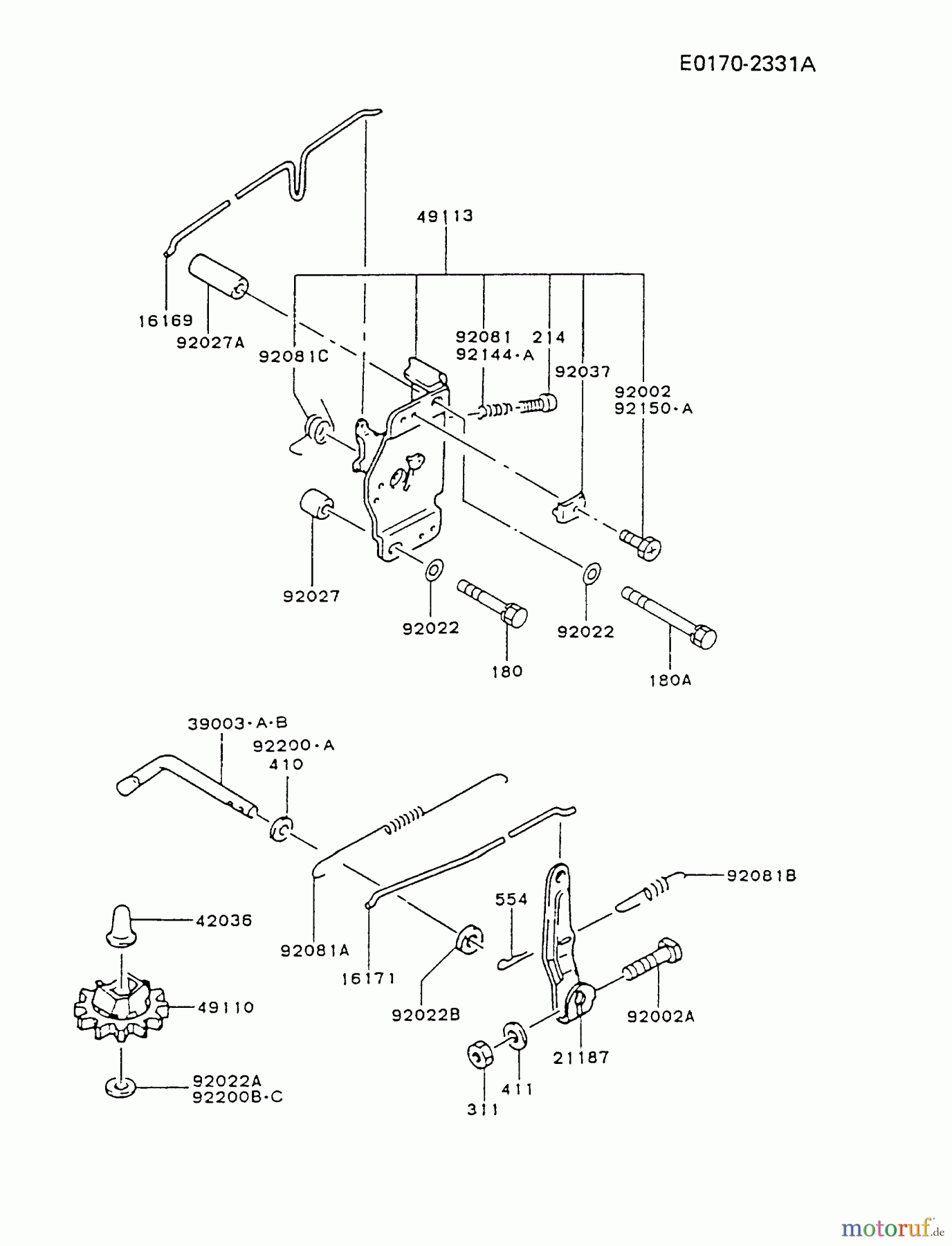  Kawasaki Motoren Motoren Vertikal FA210V - AS02 bis FH641V - DS24 FC290V-BS12 - Kawasaki FC290V 4-Stroke Engine CONTROL-EQUIPMENT